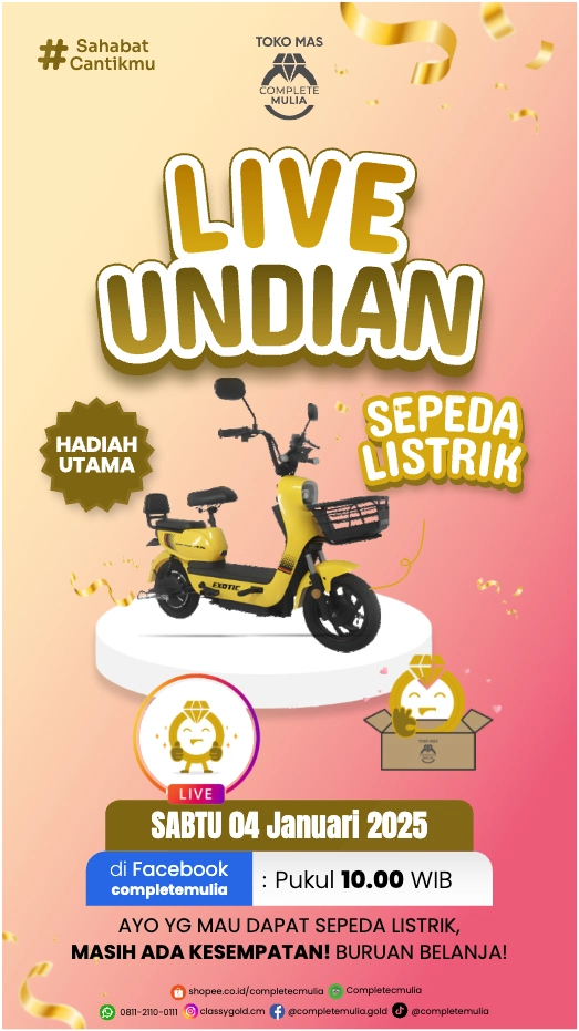 Live Undian Hadiah Sepeda Listrik