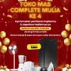 Gebyar Ulang Tahun Complete Mulia: Belanja & Menangkan Kulkas!